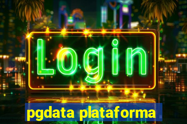 pgdata plataforma